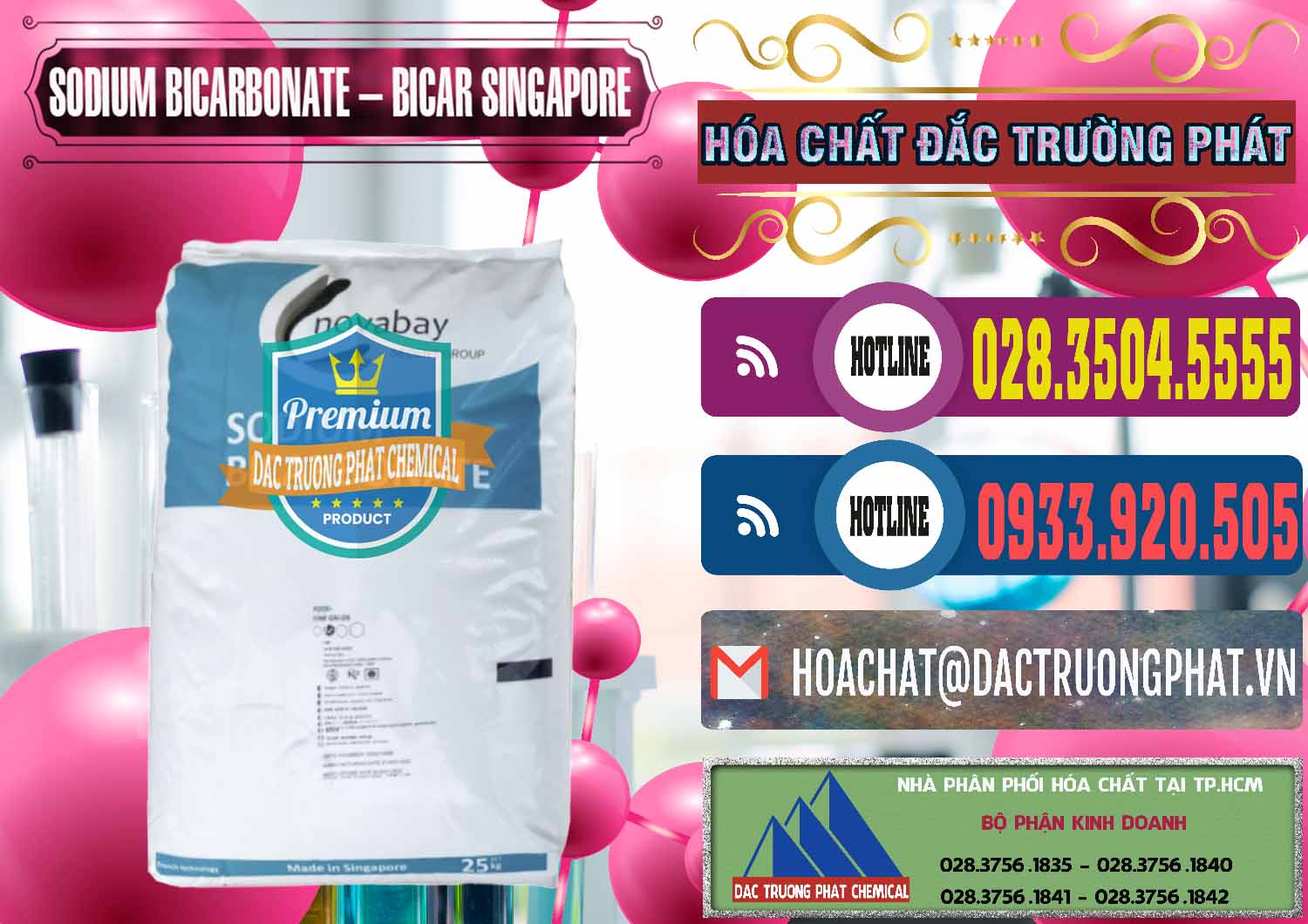 Nơi kinh doanh _ bán Sodium Bicarbonate – Bicar NaHCO3 Singapore - 0411 - Nơi cung cấp & nhập khẩu hóa chất tại TP.HCM - muabanhoachat.com.vn