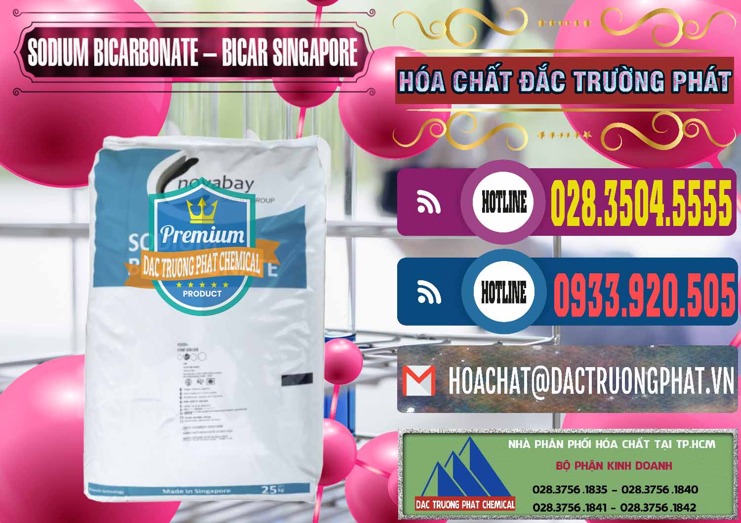 Cty chuyên phân phối _ bán Sodium Bicarbonate – Bicar NaHCO3 Singapore - 0411 - Đơn vị nhập khẩu _ cung cấp hóa chất tại TP.HCM - muabanhoachat.com.vn
