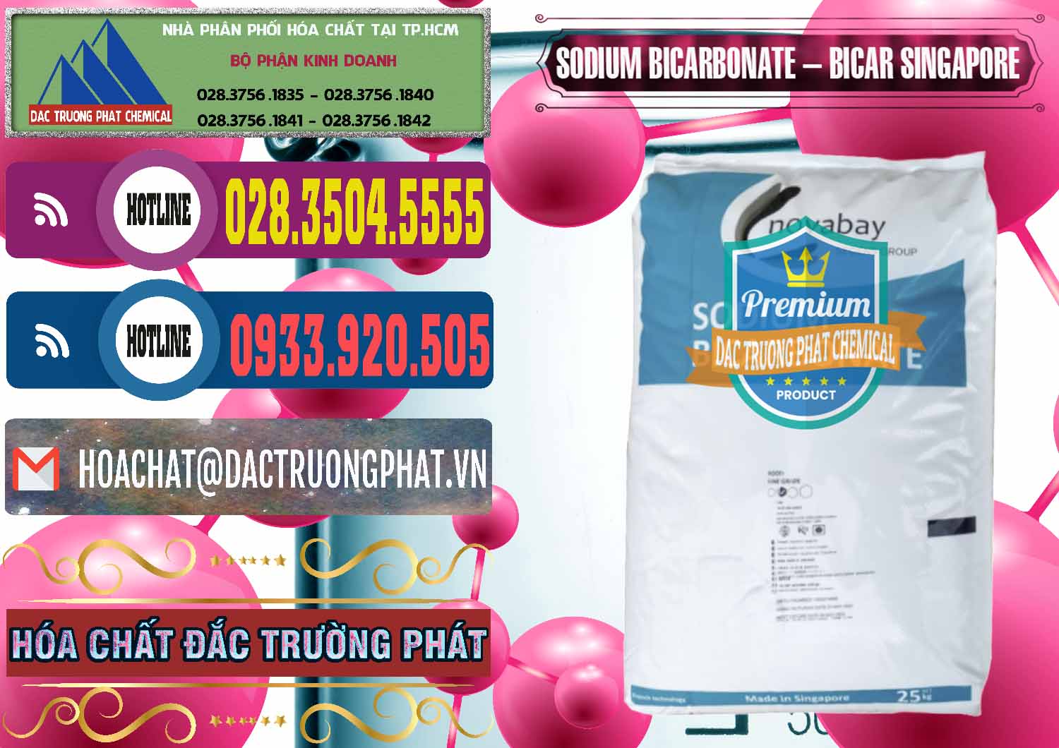 Nơi phân phối - bán Sodium Bicarbonate – Bicar NaHCO3 Singapore - 0411 - Nơi cung cấp - nhập khẩu hóa chất tại TP.HCM - muabanhoachat.com.vn