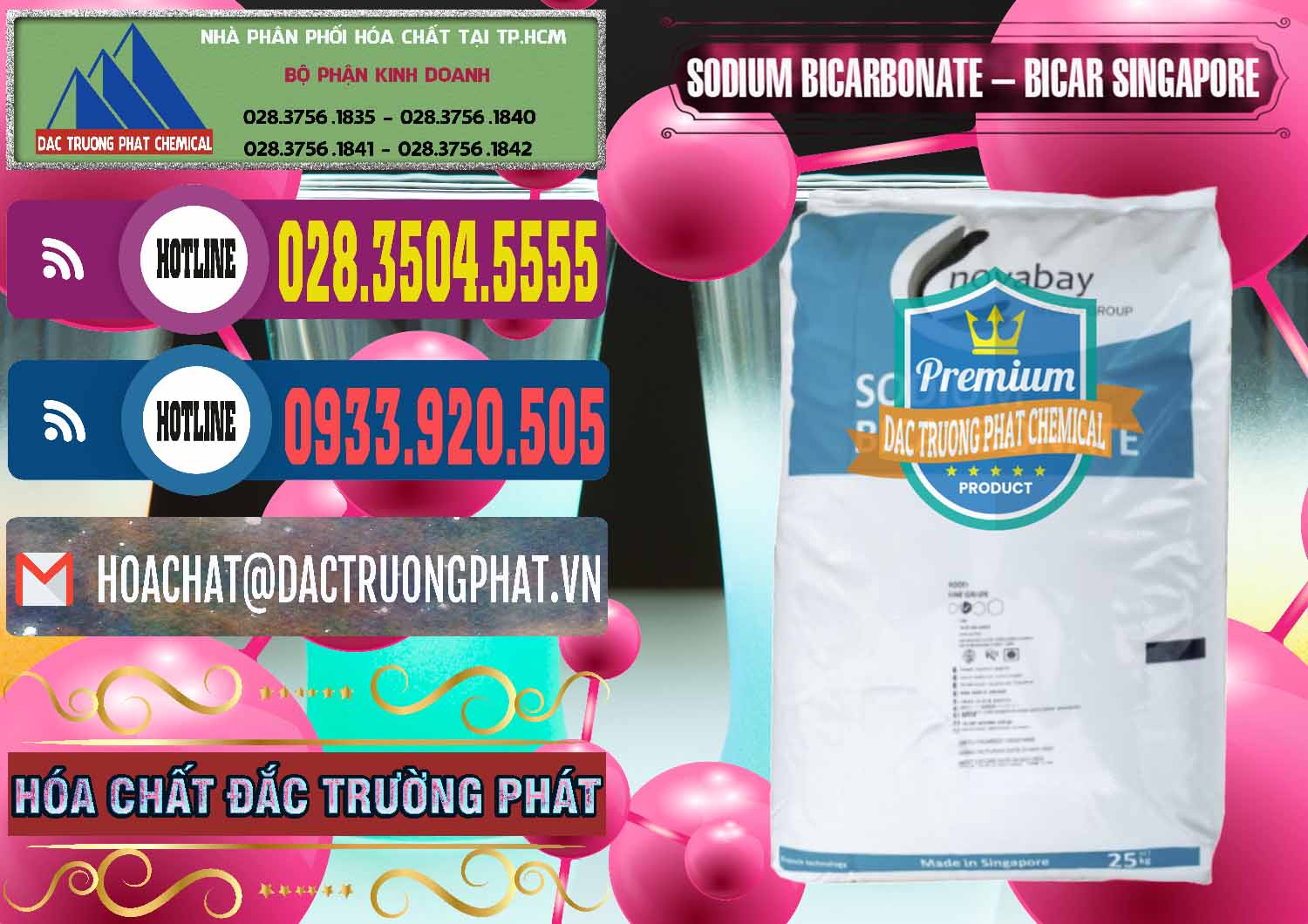 Cty phân phối ( bán ) Sodium Bicarbonate – Bicar NaHCO3 Singapore - 0411 - Cty cung cấp _ nhập khẩu hóa chất tại TP.HCM - muabanhoachat.com.vn