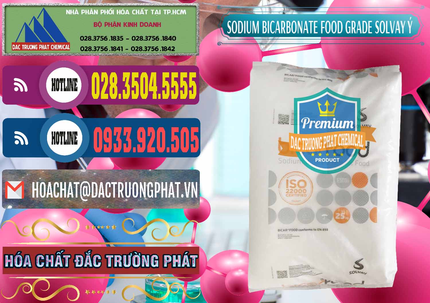 Đơn vị cung cấp & bán Sodium Bicarbonate – Bicar NaHCO3 Food Grade Solvay Ý Italy - 0220 - Cty phân phối _ bán hóa chất tại TP.HCM - muabanhoachat.com.vn