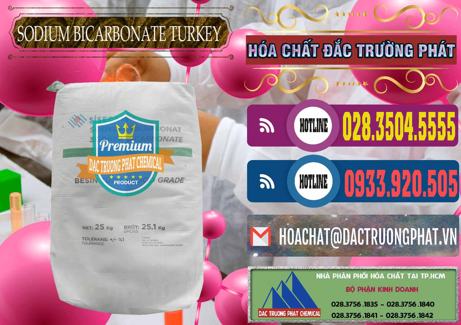Nơi bán Sodium Bicarbonate – Bicar NaHCO3 Food Grade Thổ Nhĩ Kỳ Turkey - 0219 - Chuyên cung cấp và kinh doanh hóa chất tại TP.HCM - muabanhoachat.com.vn