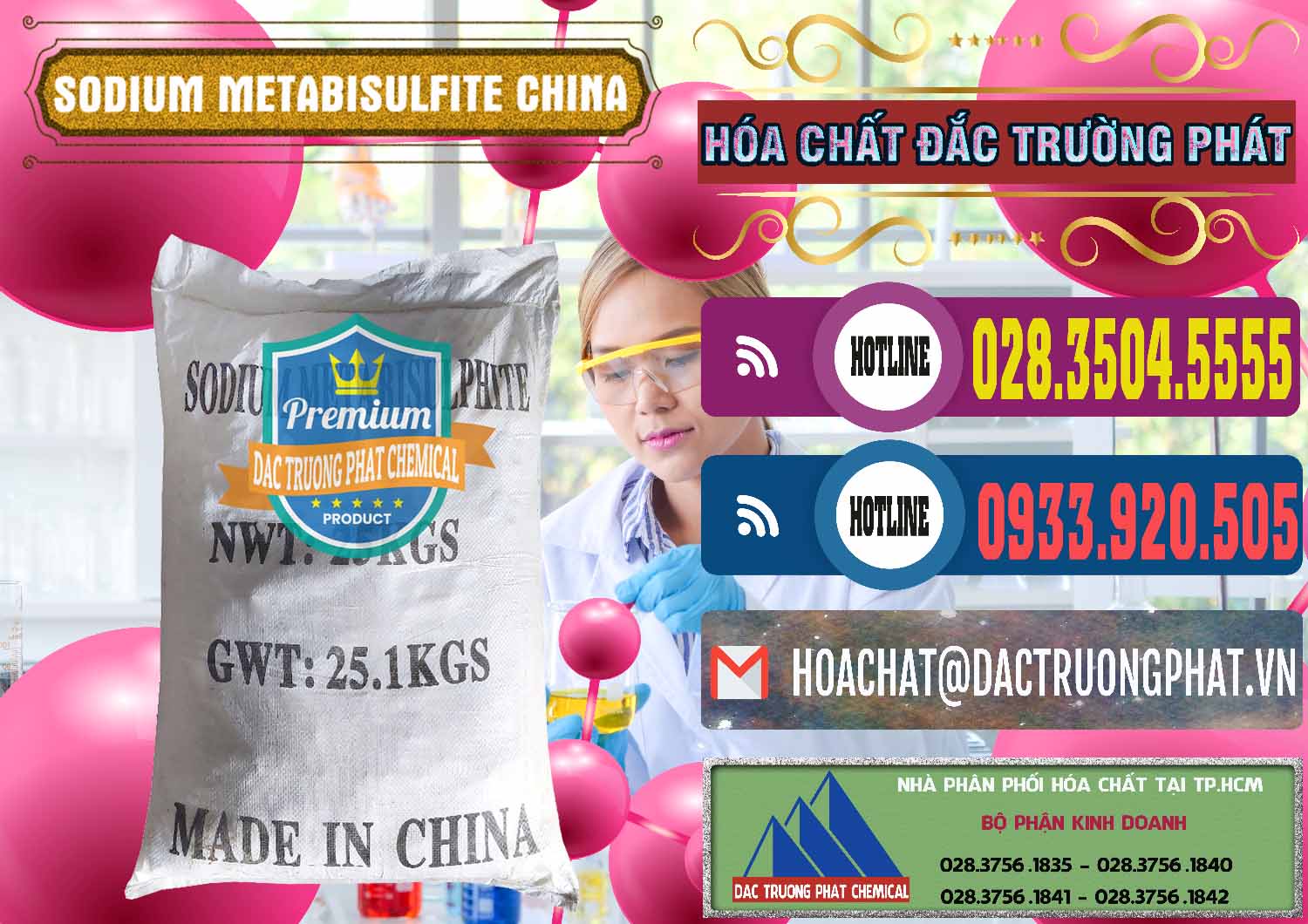Cty cung ứng & bán Sodium Metabisulfite - NA2S2O5 Trung Quốc China - 0484 - Cty chuyên phân phối _ bán hóa chất tại TP.HCM - muabanhoachat.com.vn
