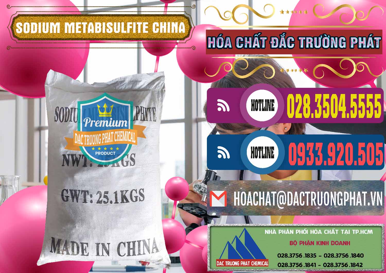 Cung ứng & bán Sodium Metabisulfite - NA2S2O5 Trung Quốc China - 0484 - Chuyên cung cấp và kinh doanh hóa chất tại TP.HCM - muabanhoachat.com.vn
