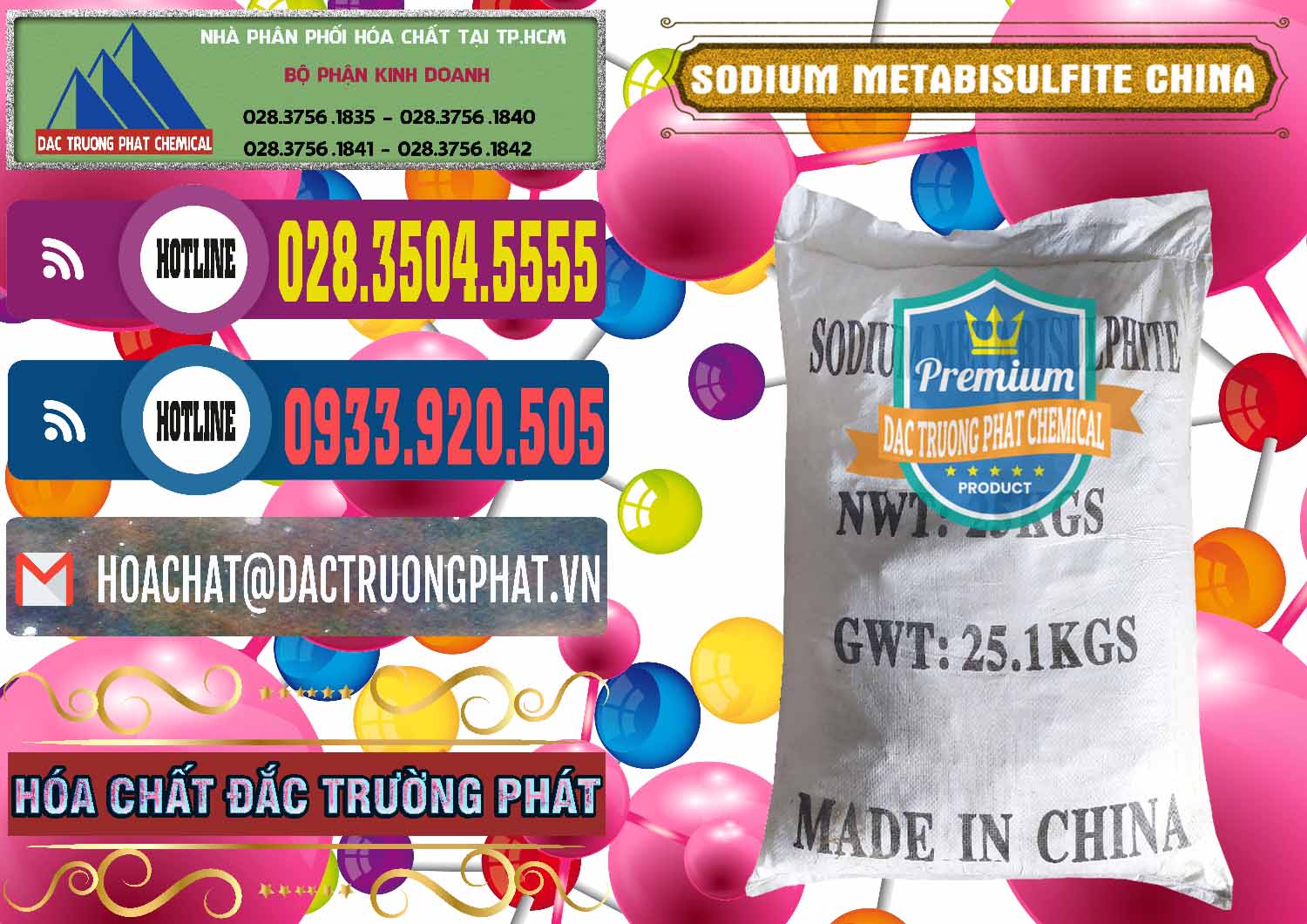 Đơn vị cung cấp & bán Sodium Metabisulfite - NA2S2O5 Trung Quốc China - 0484 - Nơi cung cấp ( kinh doanh ) hóa chất tại TP.HCM - muabanhoachat.com.vn