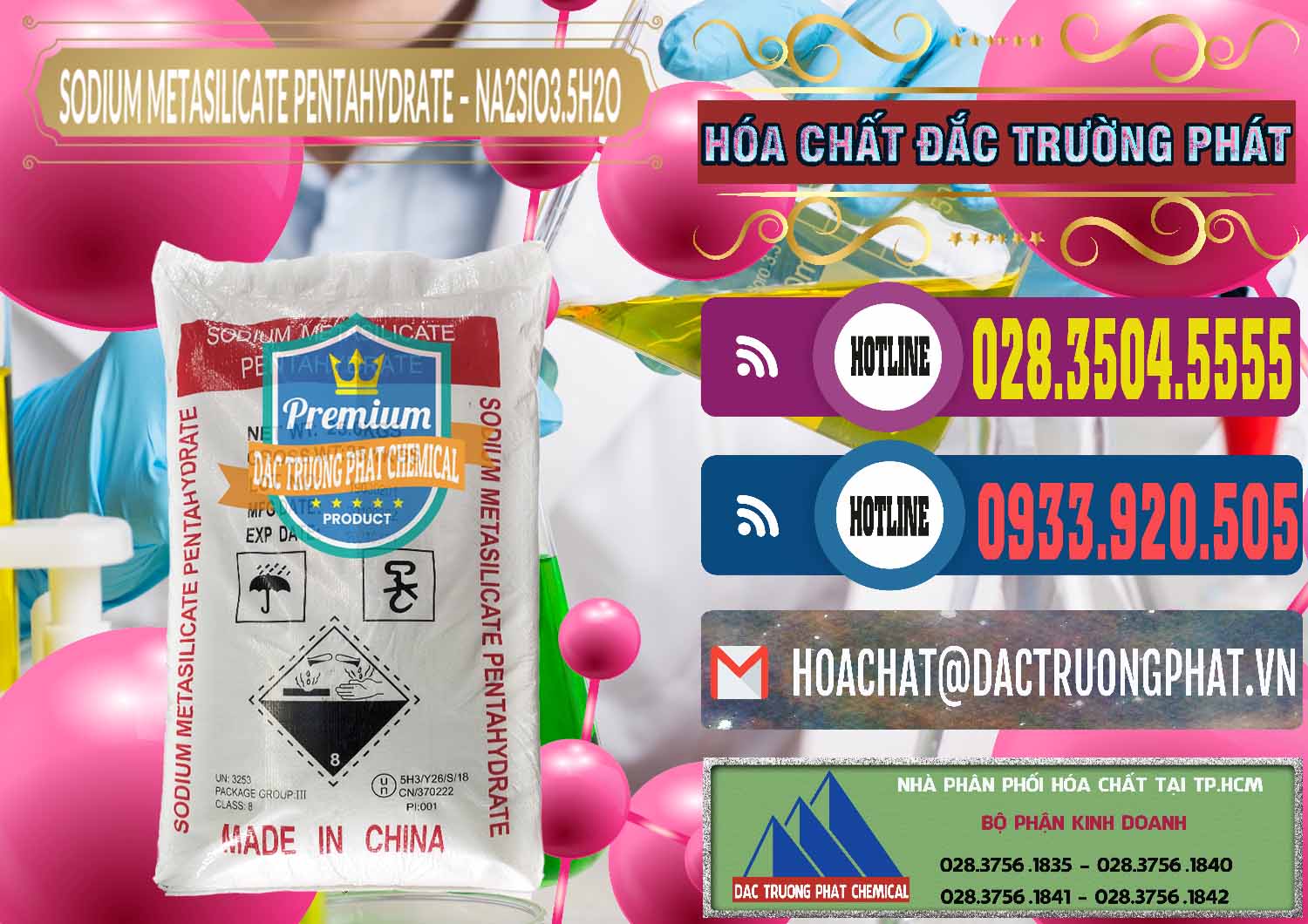 Đơn vị cung ứng _ bán Sodium Metasilicate Pentahydrate – Silicate Bột Trung Quốc China - 0147 - Đơn vị phân phối & bán hóa chất tại TP.HCM - muabanhoachat.com.vn