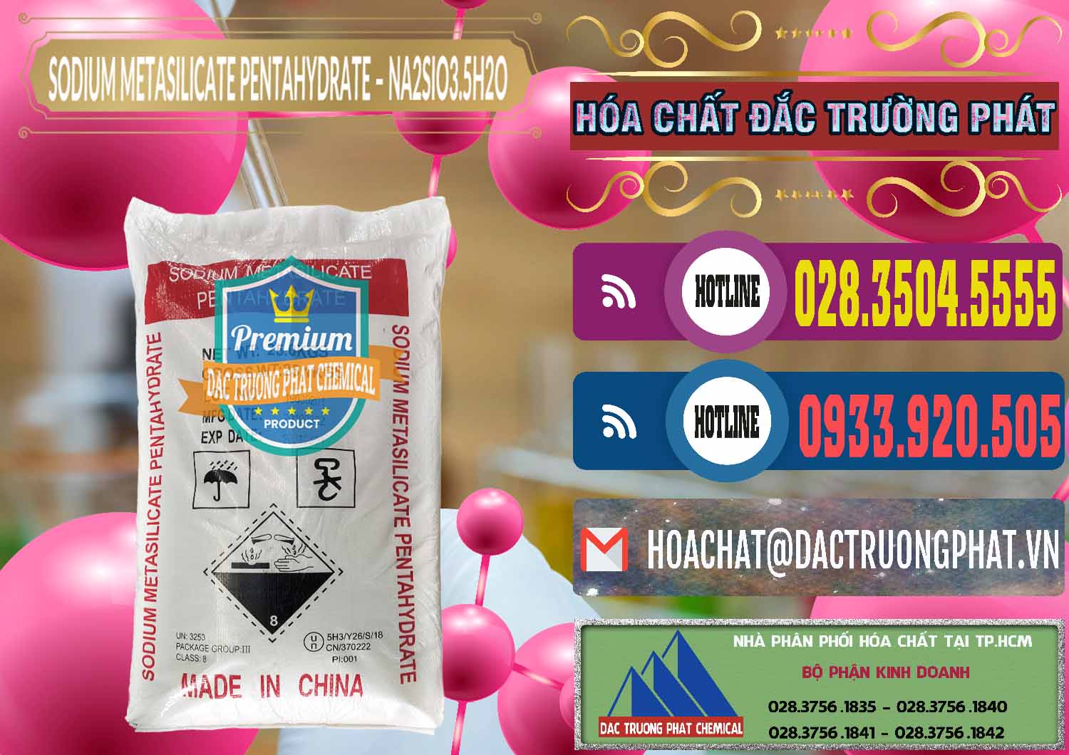 Đơn vị chuyên cung ứng và bán Sodium Metasilicate Pentahydrate – Silicate Bột Trung Quốc China - 0147 - Nơi chuyên cung cấp và kinh doanh hóa chất tại TP.HCM - muabanhoachat.com.vn