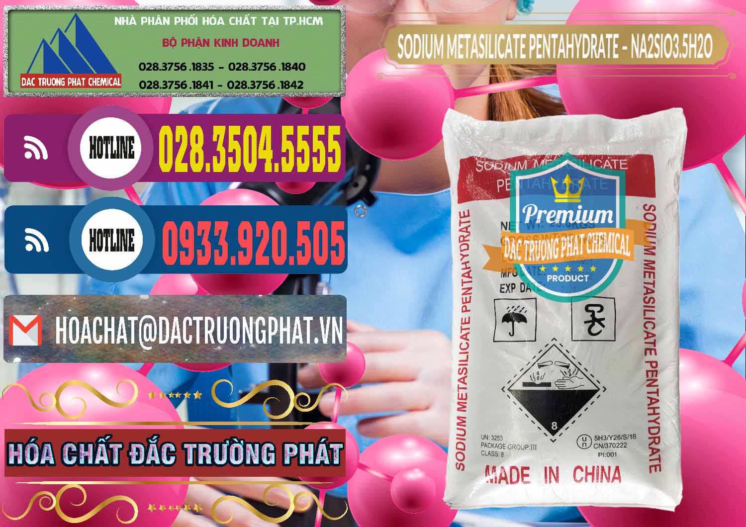 Cty chuyên phân phối & bán Sodium Metasilicate Pentahydrate – Silicate Bột Trung Quốc China - 0147 - Phân phối _ cung ứng hóa chất tại TP.HCM - muabanhoachat.com.vn