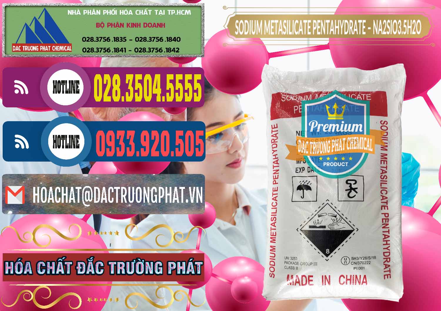 Đơn vị chuyên bán & cung cấp Sodium Metasilicate Pentahydrate – Silicate Bột Trung Quốc China - 0147 - Chuyên cung cấp & kinh doanh hóa chất tại TP.HCM - muabanhoachat.com.vn