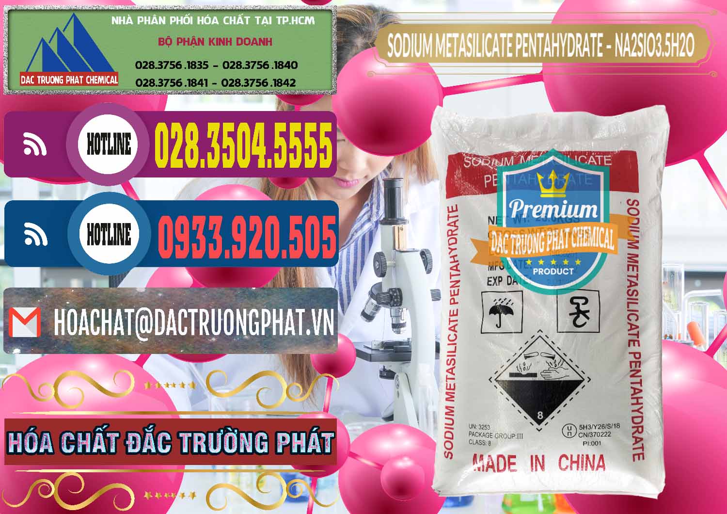 Nơi cung cấp & bán Sodium Metasilicate Pentahydrate – Silicate Bột Trung Quốc China - 0147 - Cung ứng _ phân phối hóa chất tại TP.HCM - muabanhoachat.com.vn