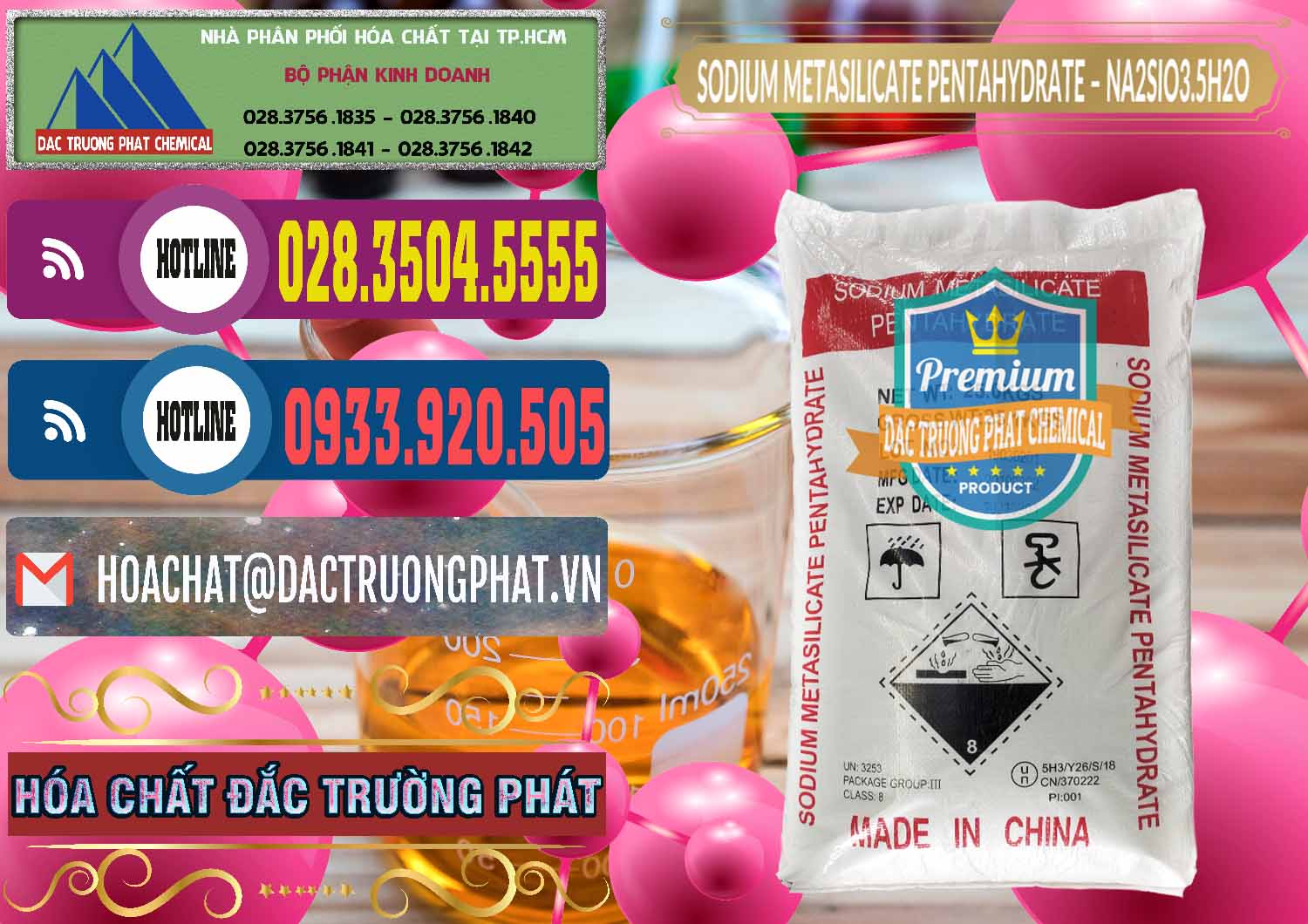 Đơn vị chuyên cung ứng & bán Sodium Metasilicate Pentahydrate – Silicate Bột Trung Quốc China - 0147 - Đơn vị phân phối & cung cấp hóa chất tại TP.HCM - muabanhoachat.com.vn