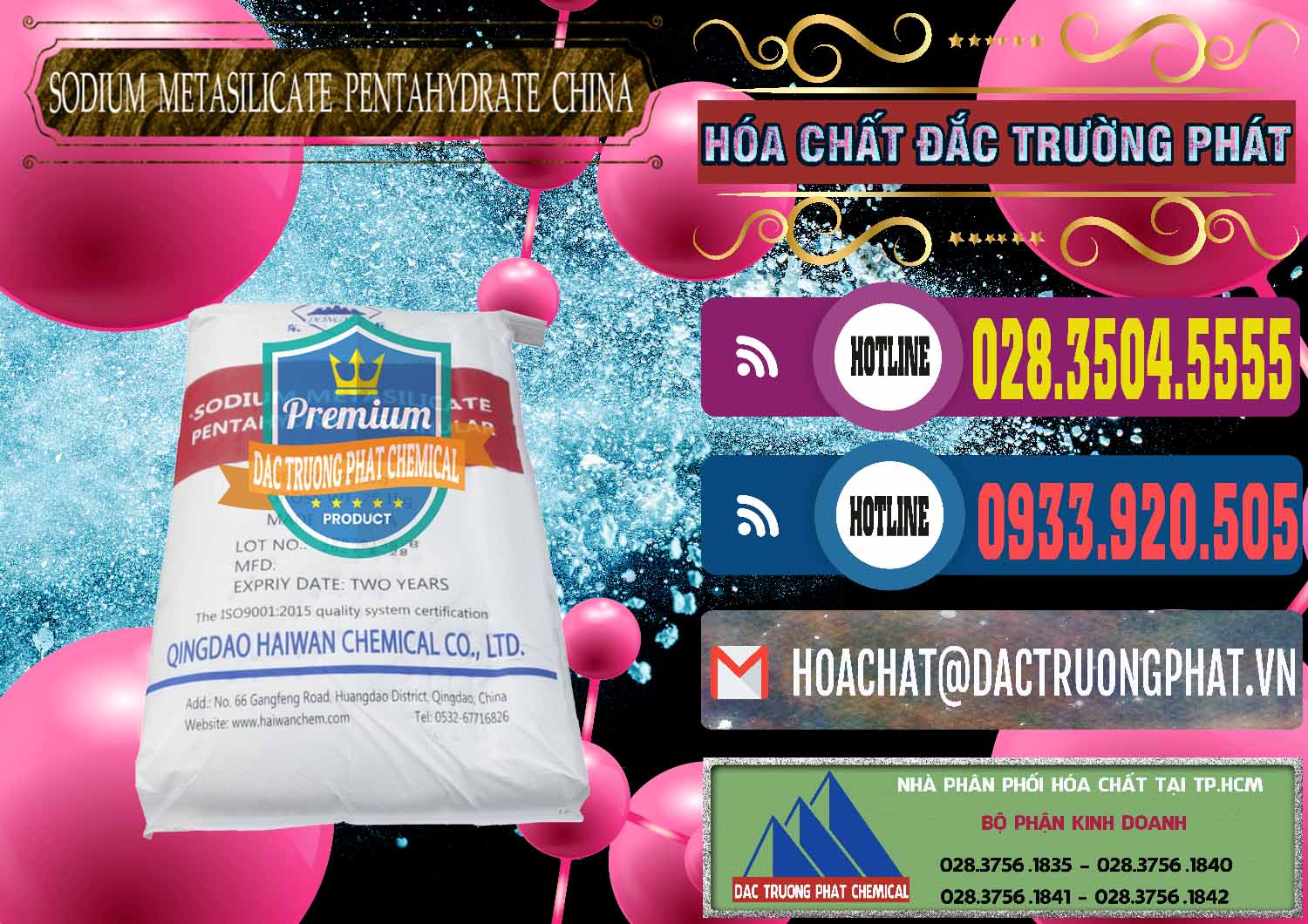 Công ty kinh doanh & bán Sodium Metasilicate Pentahydrate – Silicate Bột Qingdao Trung Quốc China - 0452 - Chuyên phân phối & kinh doanh hóa chất tại TP.HCM - muabanhoachat.com.vn