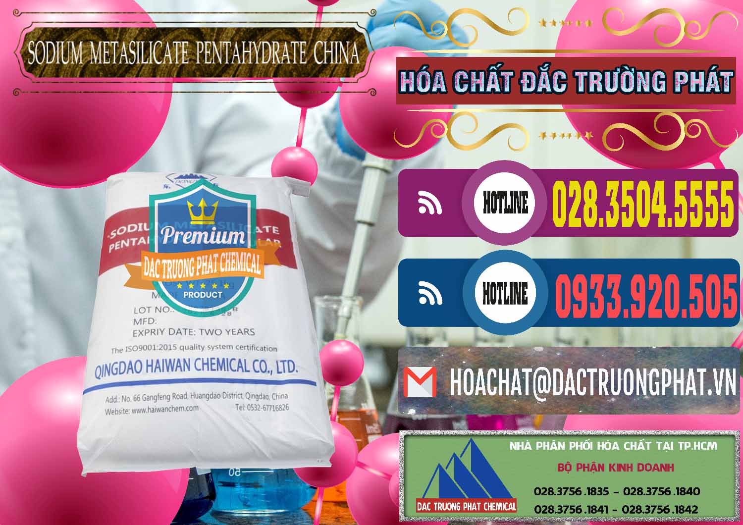 Bán & cung cấp Sodium Metasilicate Pentahydrate – Silicate Bột Qingdao Trung Quốc China - 0452 - Cty chuyên cung cấp _ bán hóa chất tại TP.HCM - muabanhoachat.com.vn