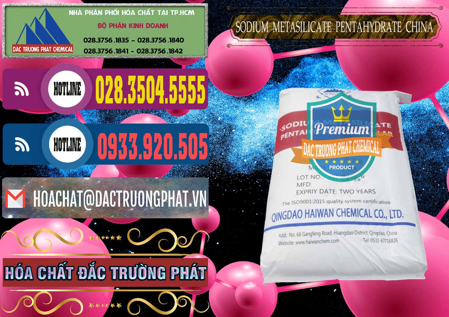 Kinh doanh ( bán ) Sodium Metasilicate Pentahydrate – Silicate Bột Qingdao Trung Quốc China - 0452 - Công ty chuyên nhập khẩu & phân phối hóa chất tại TP.HCM - muabanhoachat.com.vn