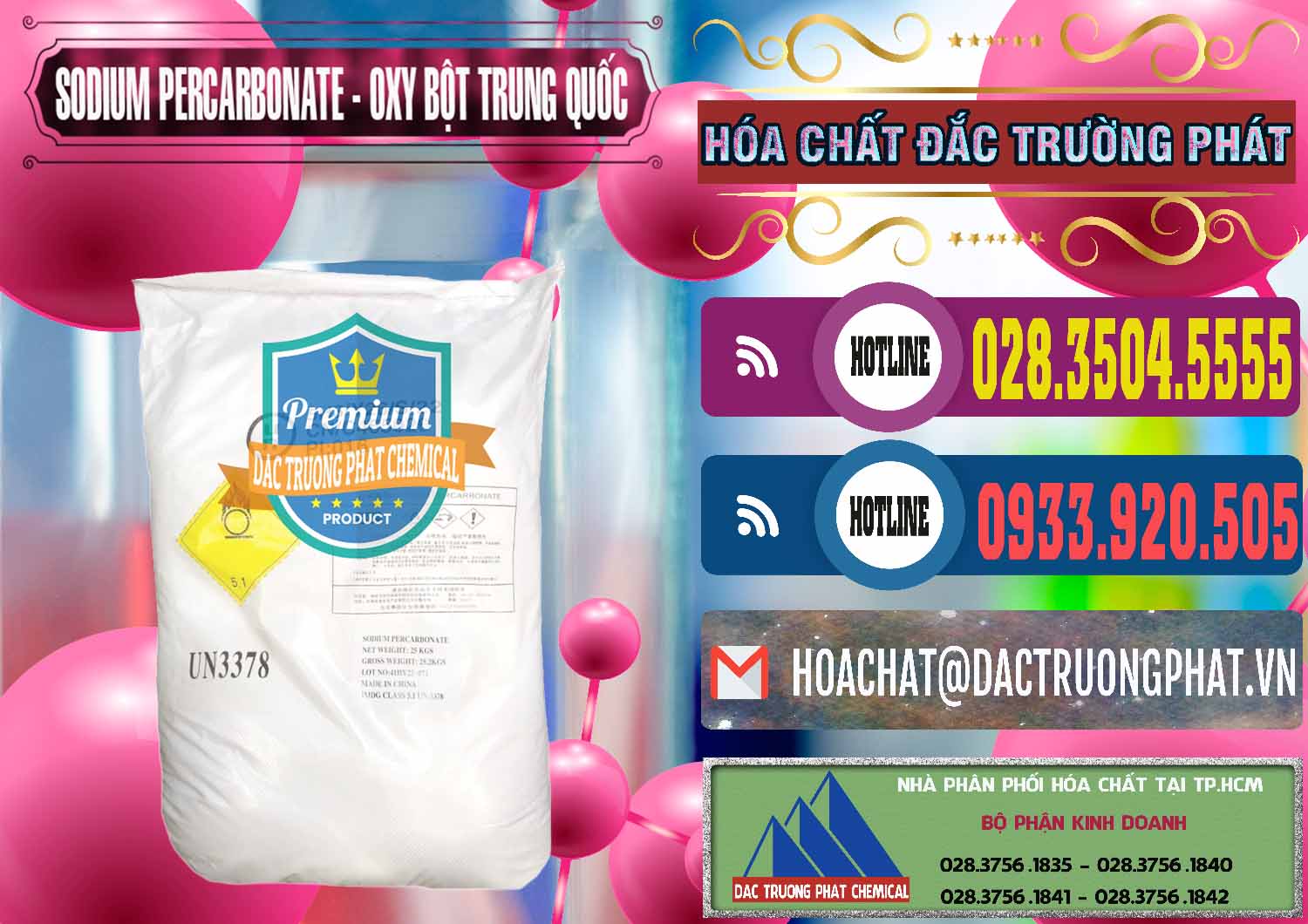 Chuyên nhập khẩu - bán Sodium Percarbonate Dạng Bột Trung Quốc China - 0390 - Cty bán _ cung cấp hóa chất tại TP.HCM - muabanhoachat.com.vn