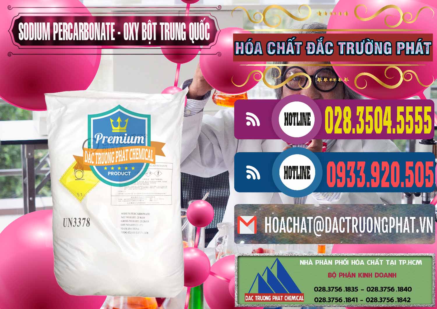 Đơn vị bán & cung ứng Sodium Percarbonate Dạng Bột Trung Quốc China - 0390 - Nơi chuyên bán - phân phối hóa chất tại TP.HCM - muabanhoachat.com.vn