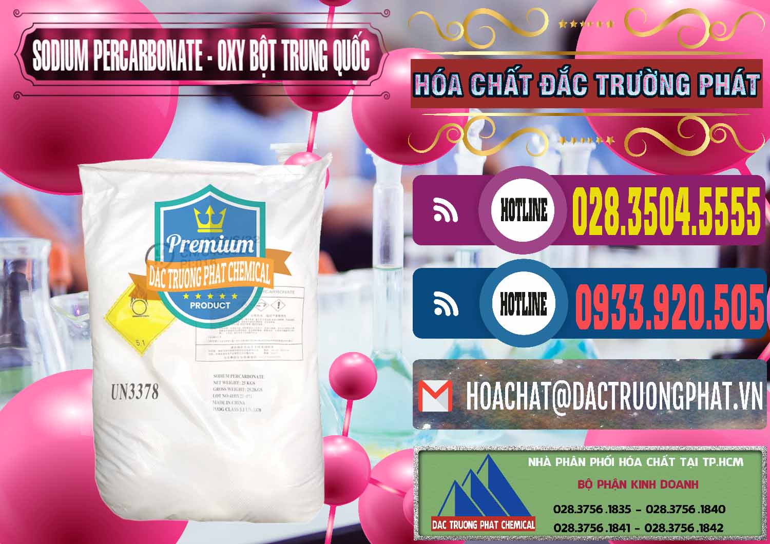 Bán Sodium Percarbonate Dạng Bột Trung Quốc China - 0390 - Công ty chuyên kinh doanh & cung cấp hóa chất tại TP.HCM - muabanhoachat.com.vn