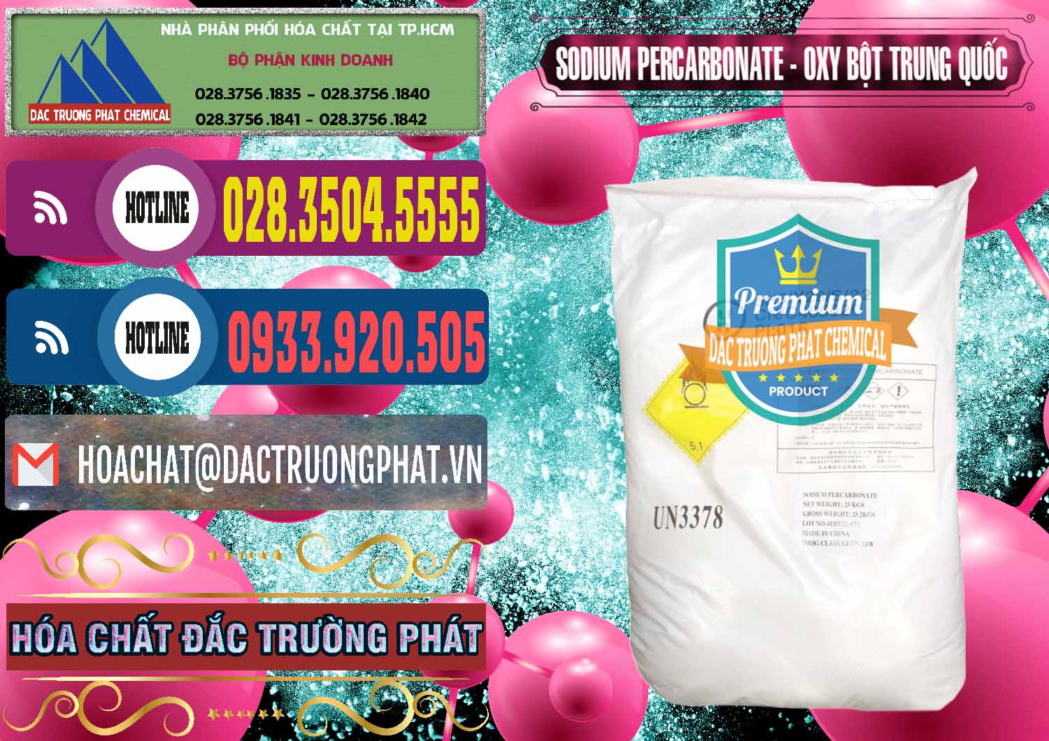 Đơn vị chuyên cung cấp và bán Sodium Percarbonate Dạng Bột Trung Quốc China - 0390 - Cty nhập khẩu - phân phối hóa chất tại TP.HCM - muabanhoachat.com.vn