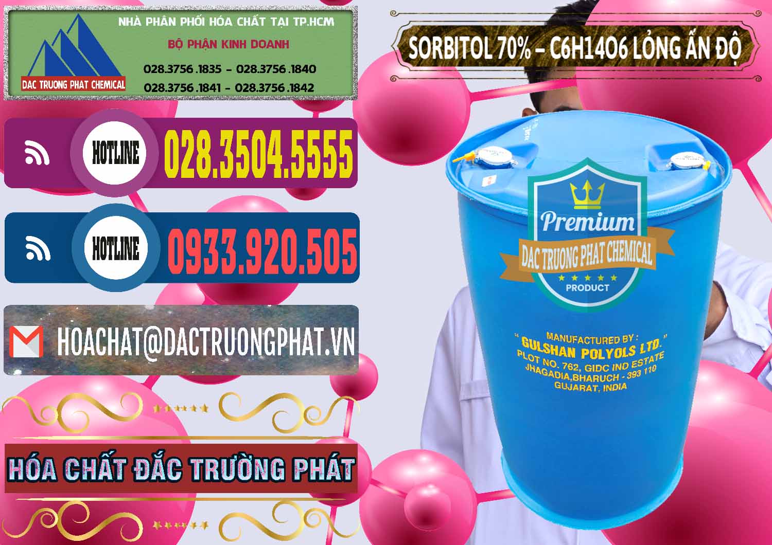 Chuyên bán ( cung cấp ) Sorbitol - C6H14O6 Lỏng 70% Food Grade Ấn Độ India - 0152 - Công ty chuyên bán ( cung cấp ) hóa chất tại TP.HCM - muabanhoachat.com.vn