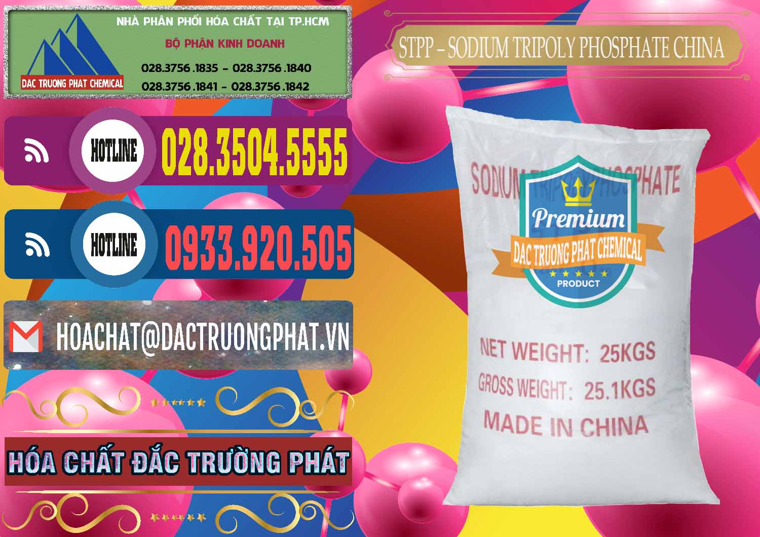 Nơi phân phối _ bán Sodium Tripoly Phosphate - STPP 96% Chữ Đỏ Trung Quốc China - 0155 - Nơi chuyên cung cấp - nhập khẩu hóa chất tại TP.HCM - muabanhoachat.com.vn