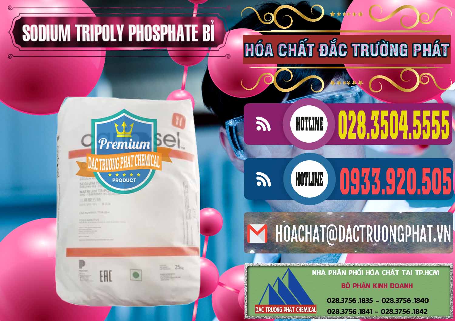 Công ty nhập khẩu và bán Sodium Tripoly Phosphate - STPP Carfosel 991 Bỉ Belgium - 0429 - Cty chuyên nhập khẩu và cung cấp hóa chất tại TP.HCM - muabanhoachat.com.vn