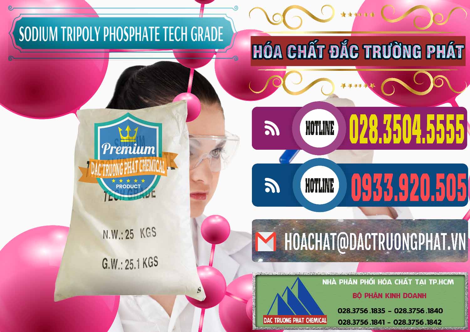 Đơn vị chuyên bán ( phân phối ) Sodium Tripoly Phosphate - STPP Tech Grade Trung Quốc China - 0453 - Nơi chuyên phân phối & kinh doanh hóa chất tại TP.HCM - muabanhoachat.com.vn