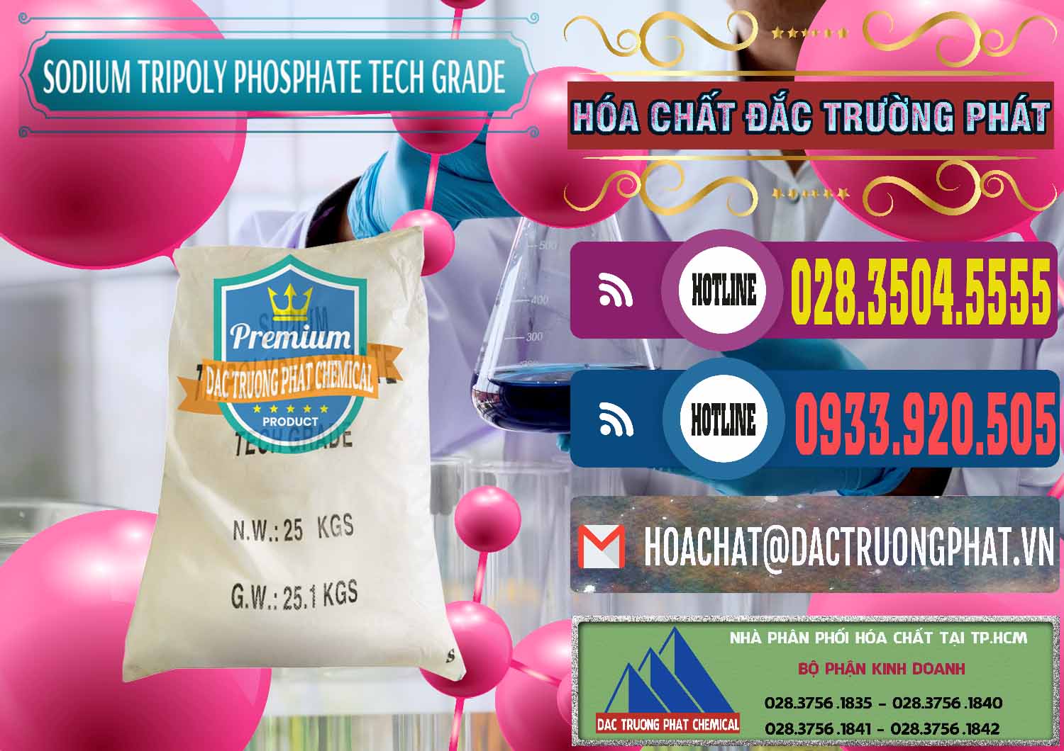 Cty bán _ cung cấp Sodium Tripoly Phosphate - STPP Tech Grade Trung Quốc China - 0453 - Phân phối ( cung cấp ) hóa chất tại TP.HCM - muabanhoachat.com.vn