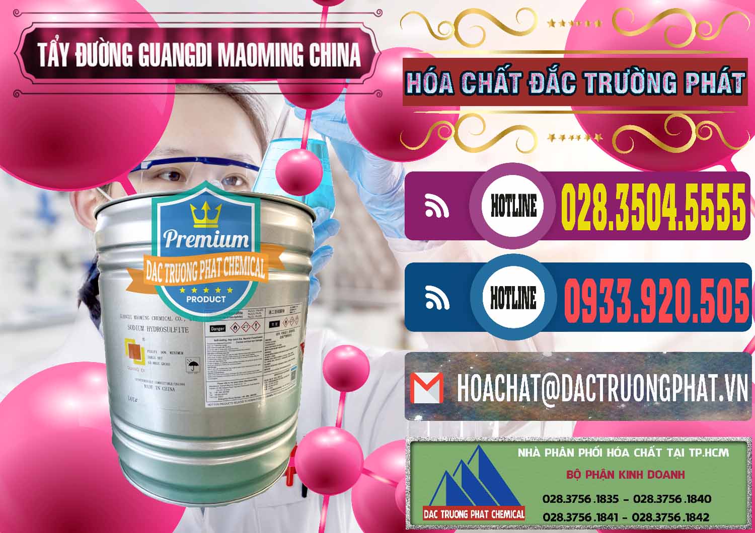Nhà cung ứng _ bán Tẩy Đường - NA2S2O4 Guangdi Maoming Thùng Xám Trung Quốc China - 0402 - Đơn vị bán _ cung cấp hóa chất tại TP.HCM - muabanhoachat.com.vn