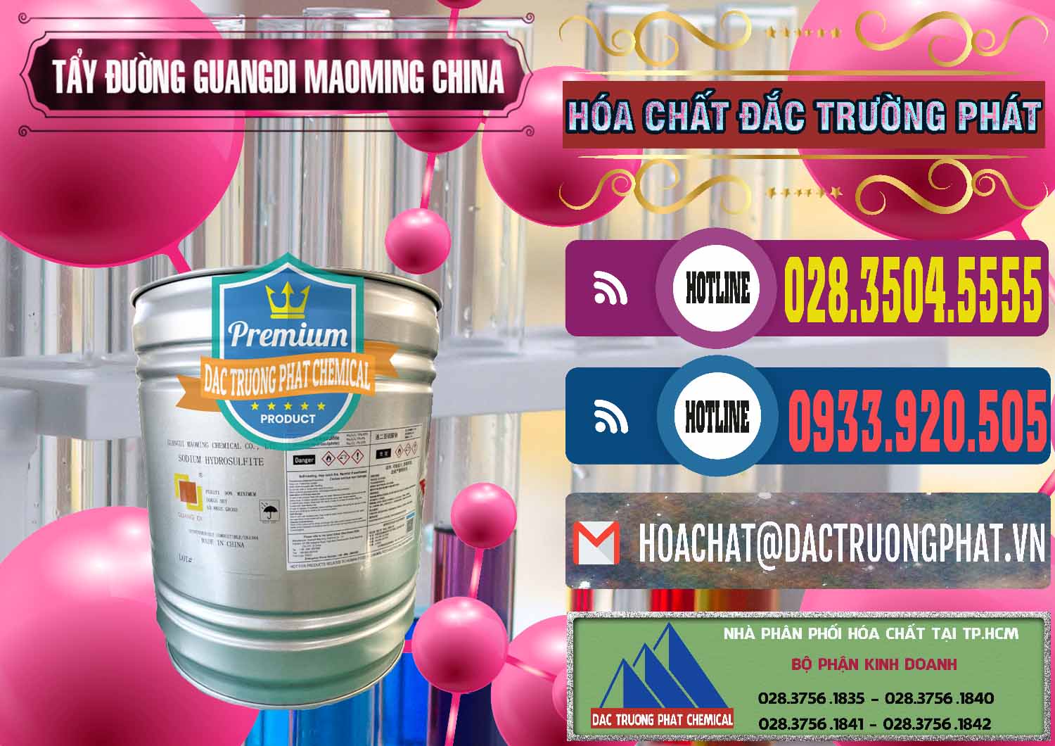 Cty chuyên phân phối & bán Tẩy Đường - NA2S2O4 Guangdi Maoming Thùng Xám Trung Quốc China - 0402 - Cty cung cấp và phân phối hóa chất tại TP.HCM - muabanhoachat.com.vn