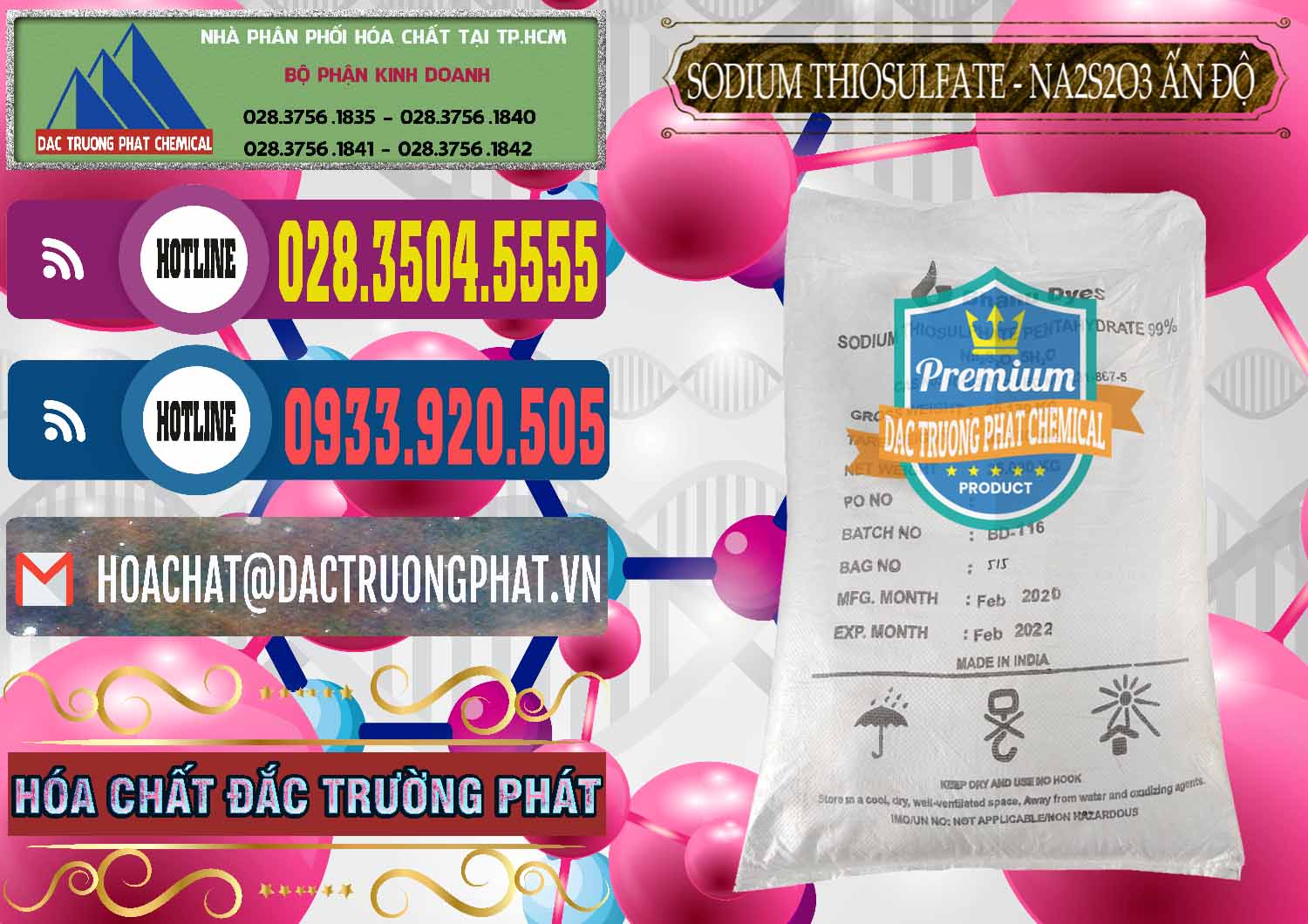 Công ty kinh doanh & bán Sodium Thiosulfate - NA2S2O3 Ấn Độ India Bhanu Dyes - 0202 - Chuyên kinh doanh _ cung cấp hóa chất tại TP.HCM - muabanhoachat.com.vn