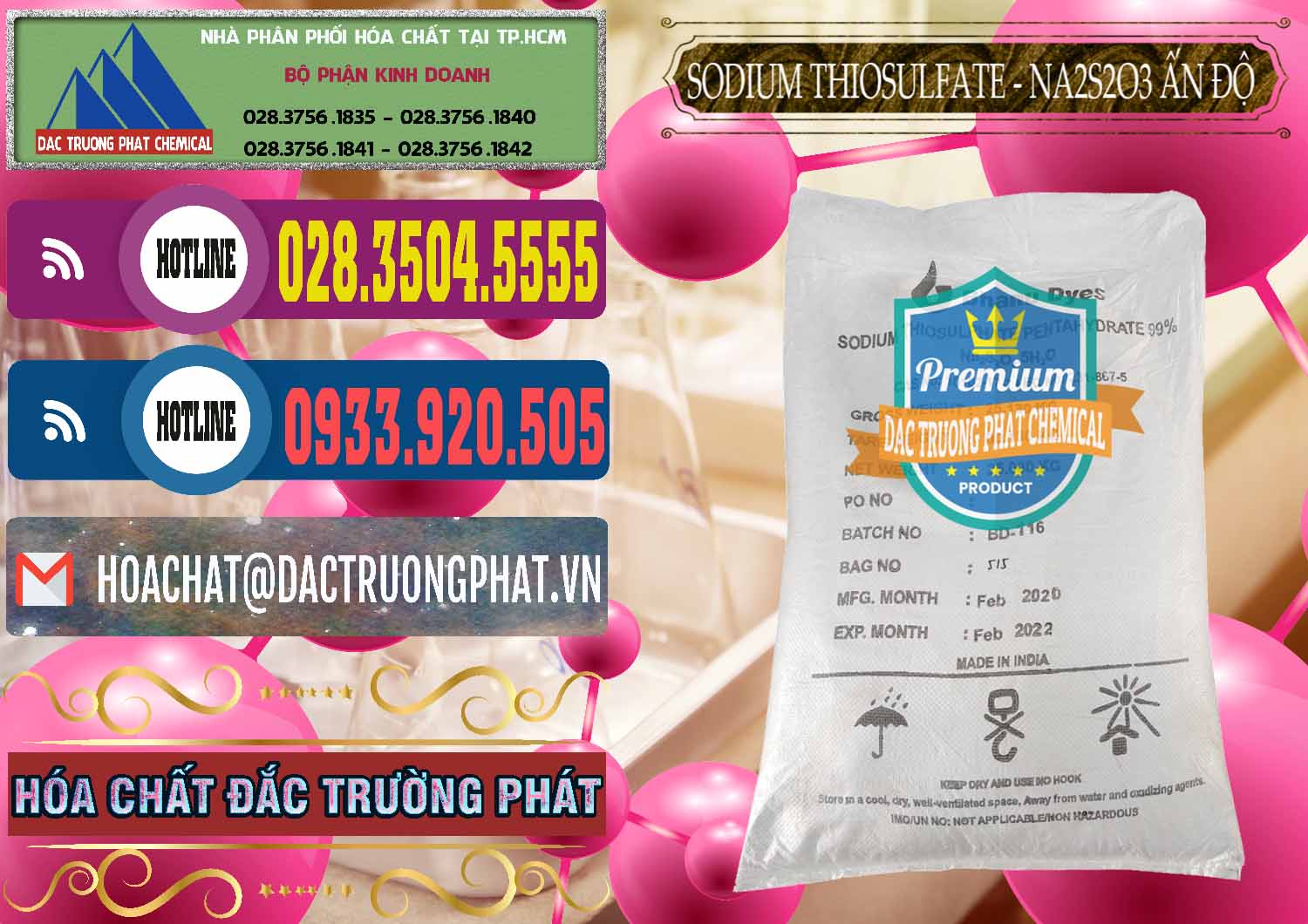 Đơn vị chuyên bán & cung cấp Sodium Thiosulfate - NA2S2O3 Ấn Độ India Bhanu Dyes - 0202 - Nhà phân phối - nhập khẩu hóa chất tại TP.HCM - muabanhoachat.com.vn