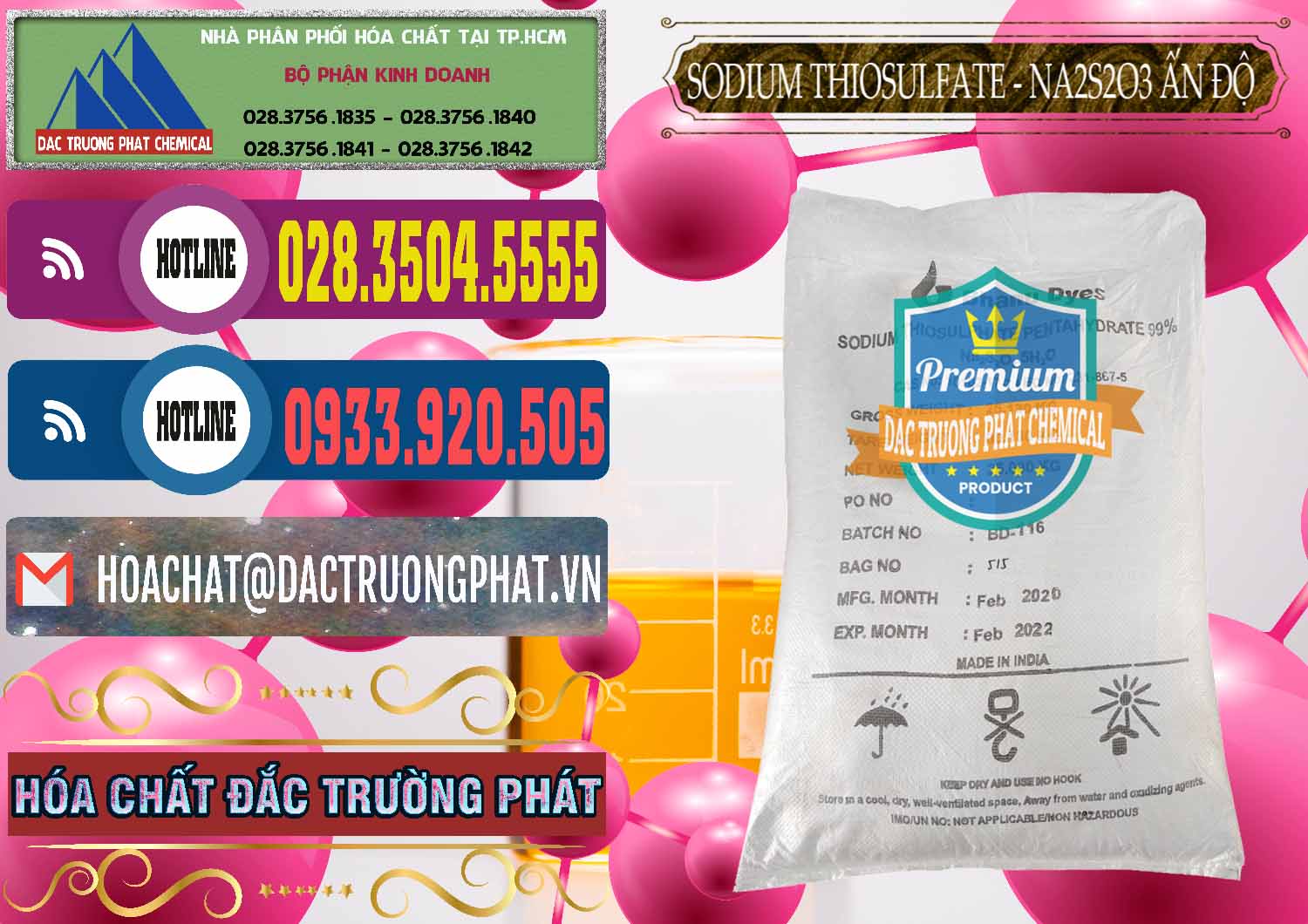 Chuyên kinh doanh ( bán ) Sodium Thiosulfate - NA2S2O3 Ấn Độ India Bhanu Dyes - 0202 - Bán - phân phối hóa chất tại TP.HCM - muabanhoachat.com.vn