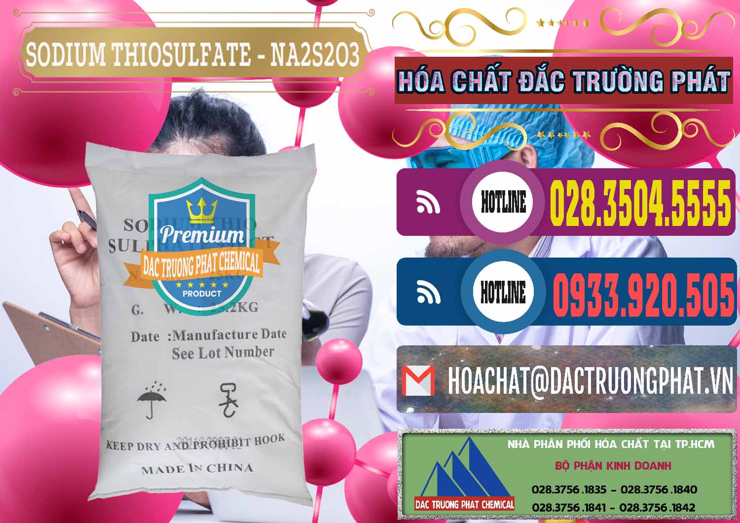 Đơn vị chuyên kinh doanh & bán Sodium Thiosulfate - NA2S2O3 Trung Quốc China - 0151 - Đơn vị bán _ phân phối hóa chất tại TP.HCM - muabanhoachat.com.vn