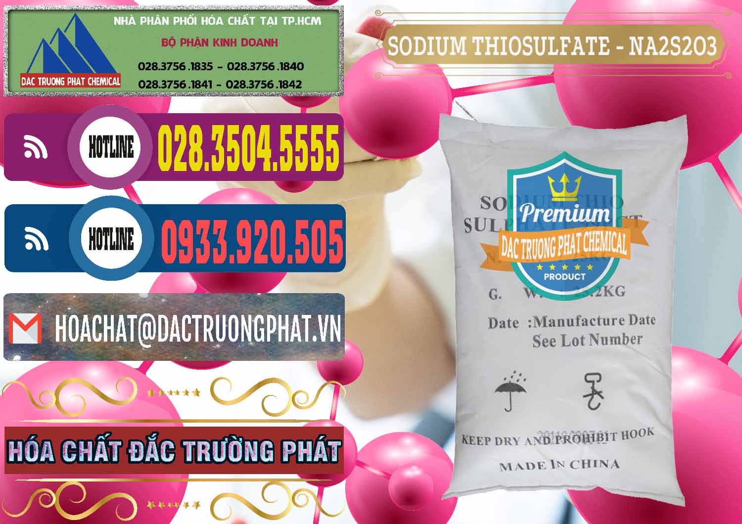 Nơi nhập khẩu _ bán Sodium Thiosulfate - NA2S2O3 Trung Quốc China - 0151 - Cty kinh doanh ( phân phối ) hóa chất tại TP.HCM - muabanhoachat.com.vn