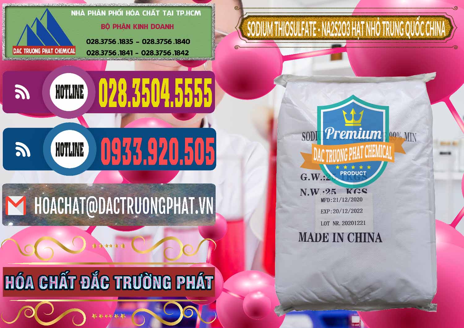 Đơn vị bán và phân phối Sodium Thiosulfate - NA2S2O3 Hạt Nhỏ Trung Quốc China - 0204 - Công ty chuyên bán ( cung cấp ) hóa chất tại TP.HCM - muabanhoachat.com.vn
