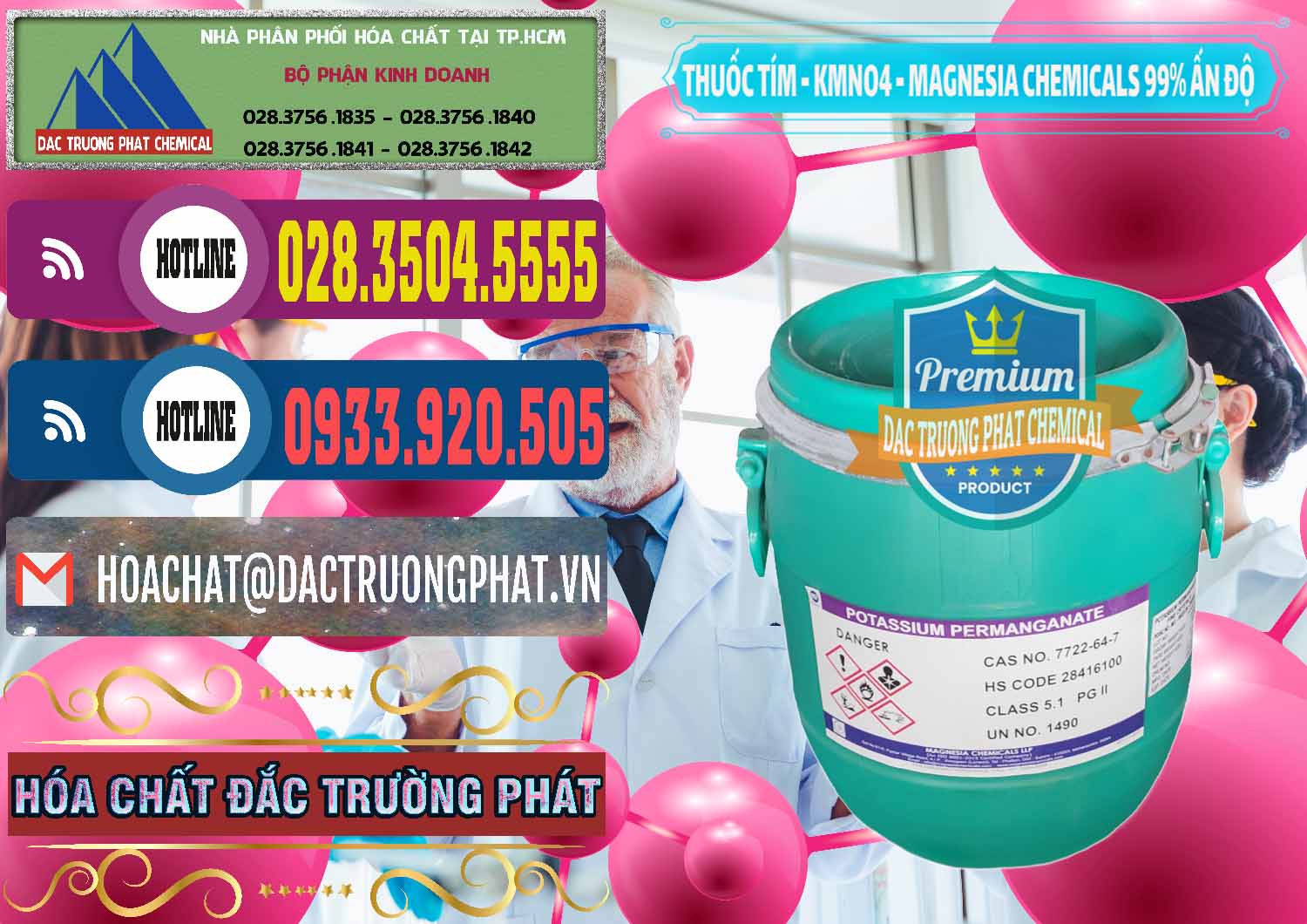 Nơi kinh doanh ( bán ) Thuốc Tím - KMNO4 Magnesia Chemicals 99% Ấn Độ India - 0251 - Cty cung cấp _ bán hóa chất tại TP.HCM - muabanhoachat.com.vn