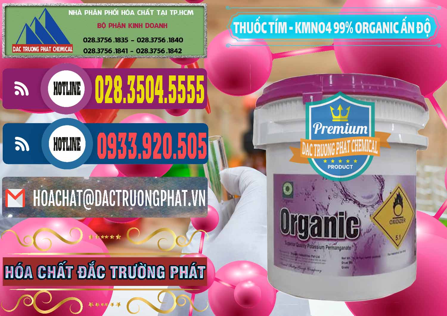 Công ty chuyên nhập khẩu & bán Thuốc Tím - KMNO4 99% Organic Ấn Độ India - 0216 - Công ty chuyên kinh doanh ( cung cấp ) hóa chất tại TP.HCM - muabanhoachat.com.vn