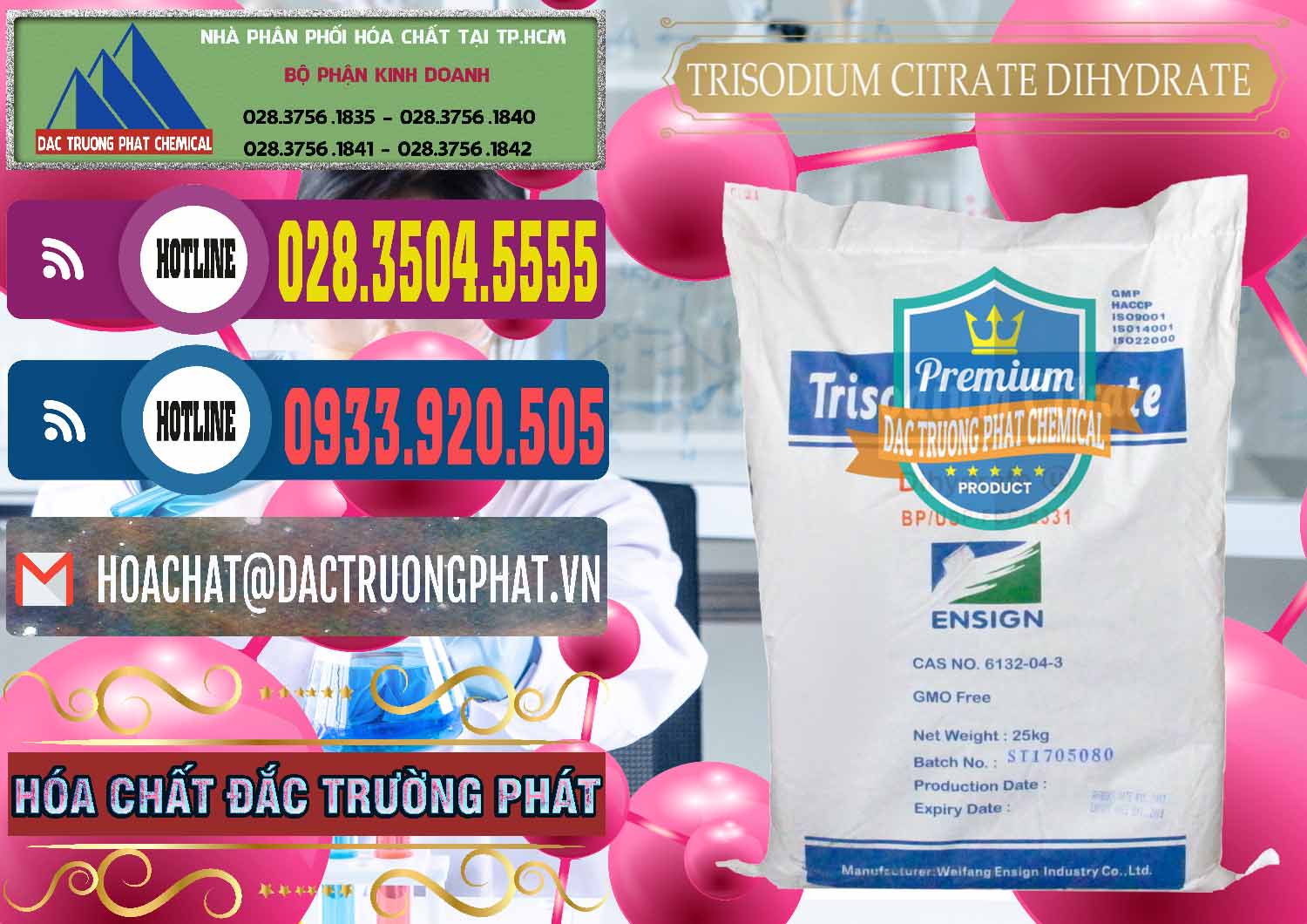 Cty bán - cung ứng Trisodium Citrate Dihydrate - Na3C6H5O7 Weifang Trung Quốc China - 0324 - Nơi cung cấp _ bán hóa chất tại TP.HCM - muabanhoachat.com.vn