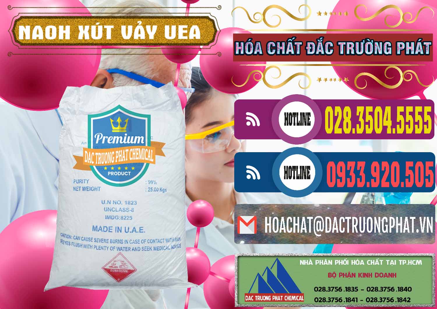 Nhà phân phối ( bán ) Xút Vảy - NaOH Vảy UAE Iran - 0432 - Nơi phân phối ( kinh doanh ) hóa chất tại TP.HCM - muabanhoachat.com.vn