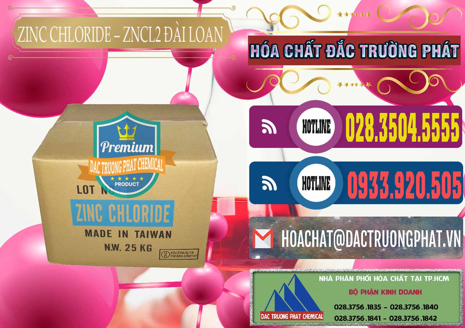Đơn vị kinh doanh _ bán Zinc Chloride - ZNCL2 96% Đài Loan Taiwan - 0178 - Nơi cung cấp ( nhập khẩu ) hóa chất tại TP.HCM - muabanhoachat.com.vn