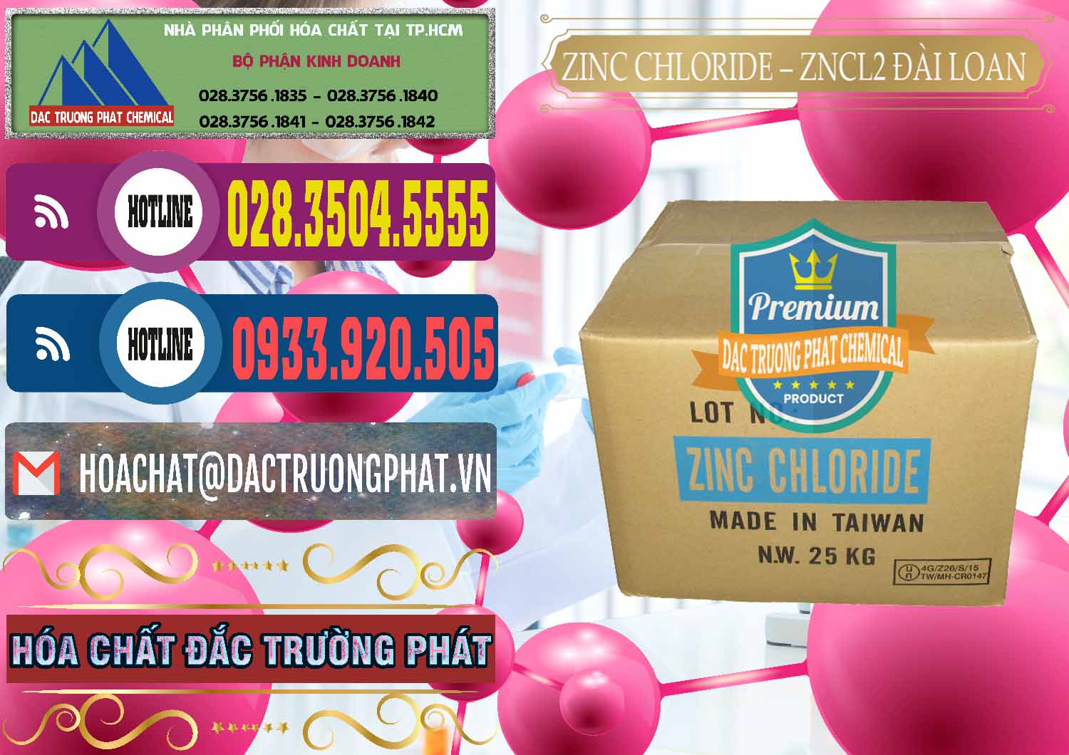 Cty bán _ cung ứng Zinc Chloride - ZNCL2 96% Đài Loan Taiwan - 0178 - Chuyên cung cấp & kinh doanh hóa chất tại TP.HCM - muabanhoachat.com.vn