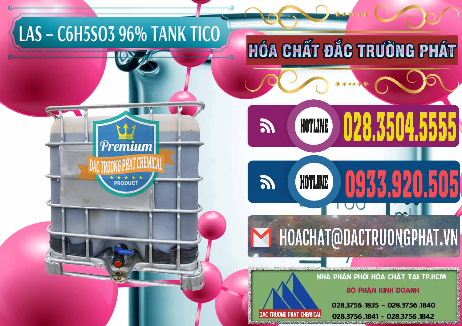 Đơn vị bán và phân phối Chất tạo bọt Las P Tico Tank IBC Bồn Việt Nam - 0488 - Cty phân phối và bán hóa chất tại TP.HCM - muabanhoachat.com.vn