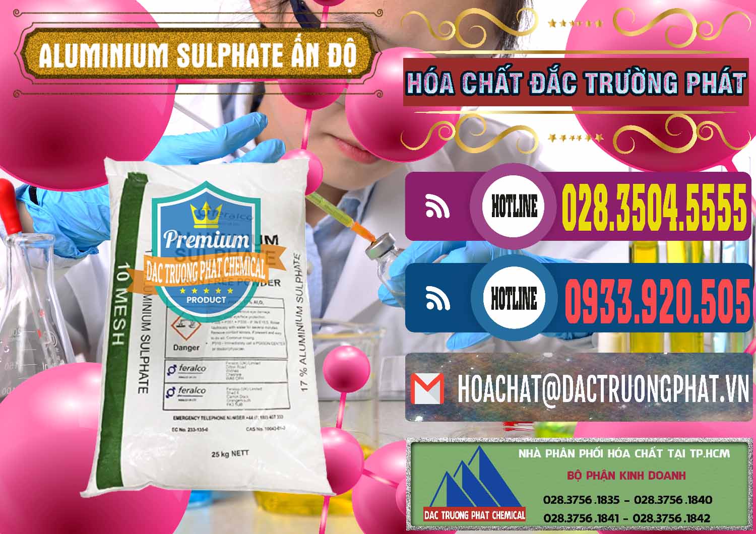 Chuyên cung ứng & bán Phèn Nhôm - Al2(SO4)3 17% Ấn Độ India - 0463 - Đơn vị chuyên kinh doanh - cung cấp hóa chất tại TP.HCM - muabanhoachat.com.vn