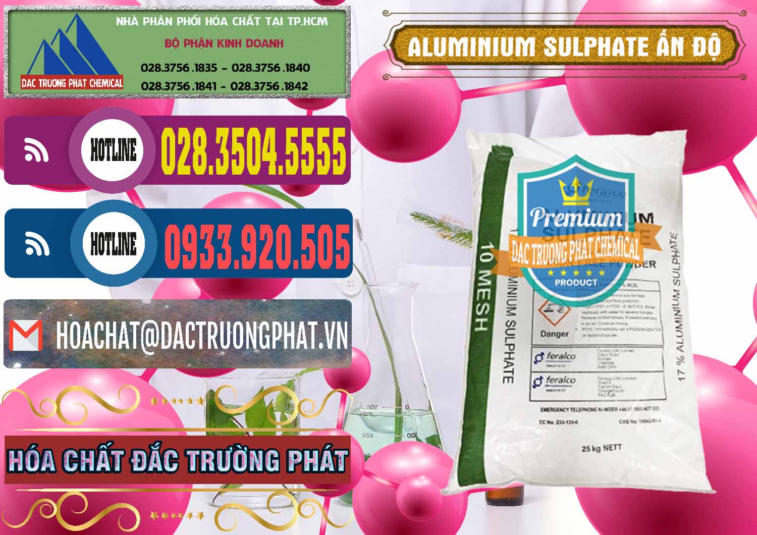 Công ty chuyên bán - cung ứng Phèn Nhôm - Al2(SO4)3 17% Ấn Độ India - 0463 - Đơn vị nhập khẩu ( phân phối ) hóa chất tại TP.HCM - muabanhoachat.com.vn